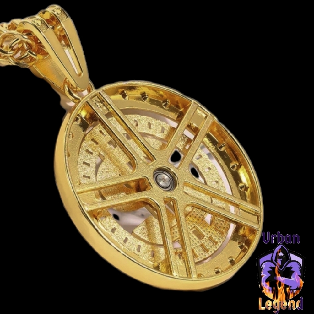 *NEW* Spinning Dollar Pendant - Picture 4 of 13